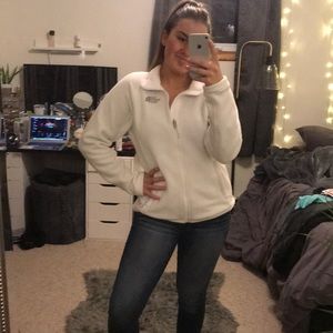 White Fleece Northface